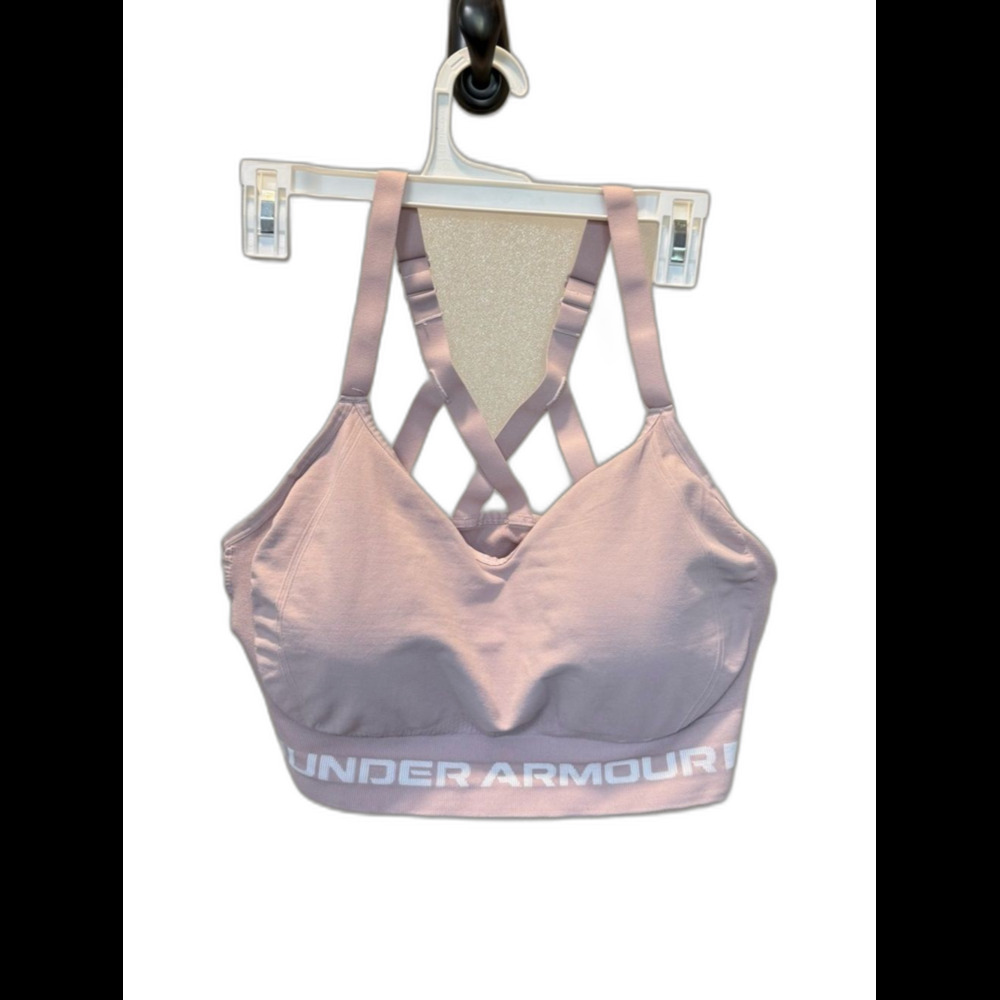 Under Armour Pale Pink Crisscross Sports Bra 2X